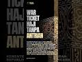 WACANA WAR TIKET HAJI TANPA ANTRIAN