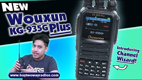 Wouxun KG-935G PLUS - a new horizon for GMRS handhelds!