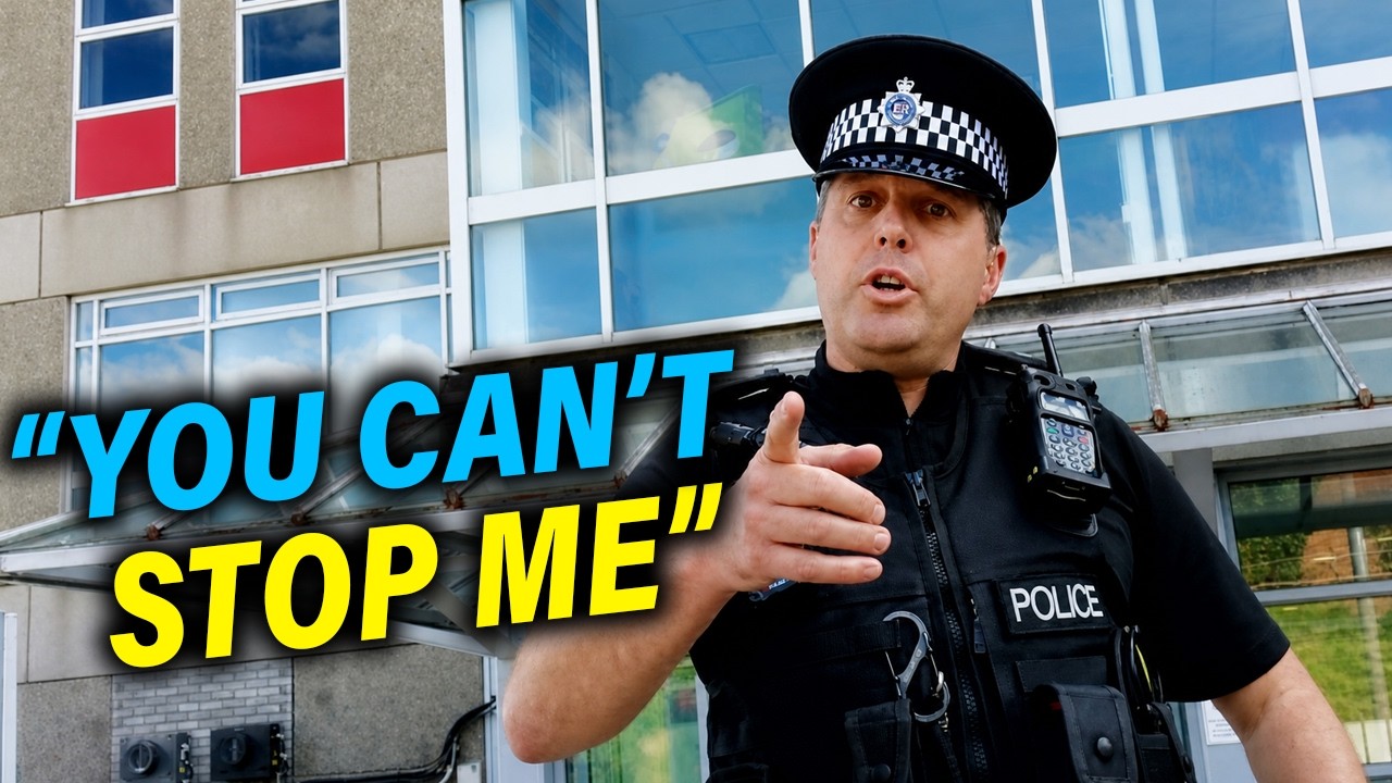 UK Cops Instantly Regret Picking on the Wrong Auditor - YouTube