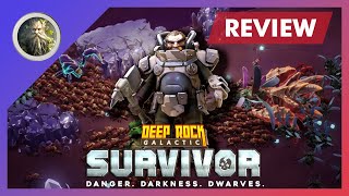 Deep Rock Galactic: Survivor REVIEW - Top down dwarves