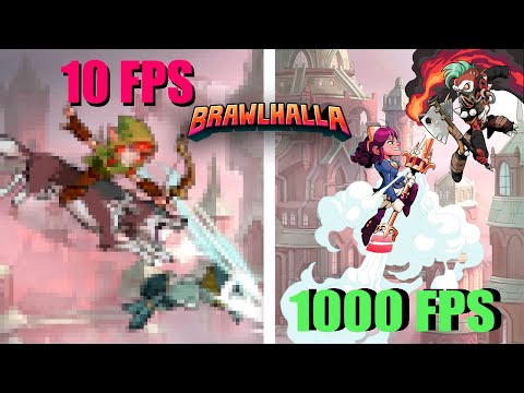 КАК ПОВЫСИТЬ ФПС? КАК УБРАТЬ ОГРАНИЧЕНИЕ ФПС В BRAWLHALLA. RU