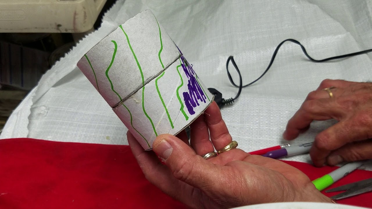 Creative Ideas : to do Pencil Holder(With Packing Tape Roll)