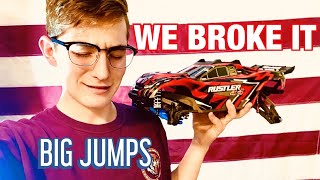 BROKE RC CAR and fixed it, Traxxas Rustler 4x4, BAD WRECK by Harville Makes 75 views 4 years ago 10 minutes, 10 seconds
