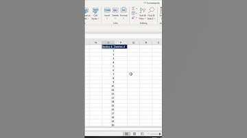 Insert Series 1 to 10,000 in 5 seconds #excel #msexcel #msexceltutorial #shortsvideo #shorts #tricks