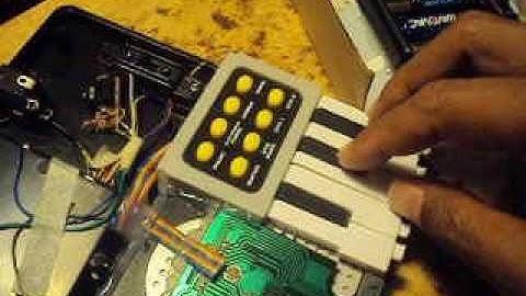 circuit bent micro bass synth contraption fx test 1