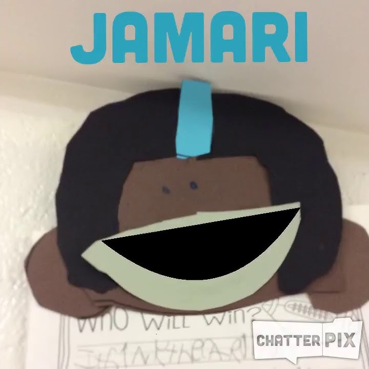 Jamari's Superbowl predictions Chatterpix