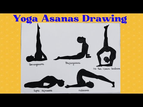 Yoga pose pencil illustration... - Art of Anthony Greentree | Facebook