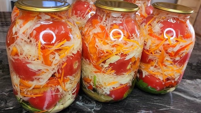 Вы перестанете КВАСИТЬ капусту! Самый вкусный салат на зиму! Быстрая Маринованная Капуста!
