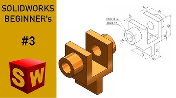 ⚡SOLIDWORKS || Beginners Tutorial || Exercise - 3