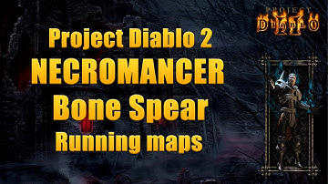 Project Diablo 2 Season 12 – Bone Spear Necromancer Sewers Map | Full Trang-Oul Set