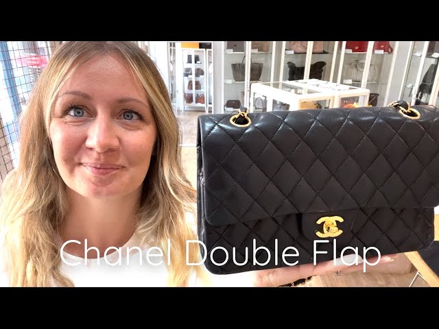 Chanel Nude Double Flap Classic Jumbo Shoulder Bag GHW – Reeluxs Luxury