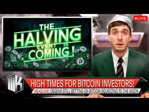 🔴[LIVE] Stocks Collapse, Israel Strikes Back & The Bitcoin Halving 