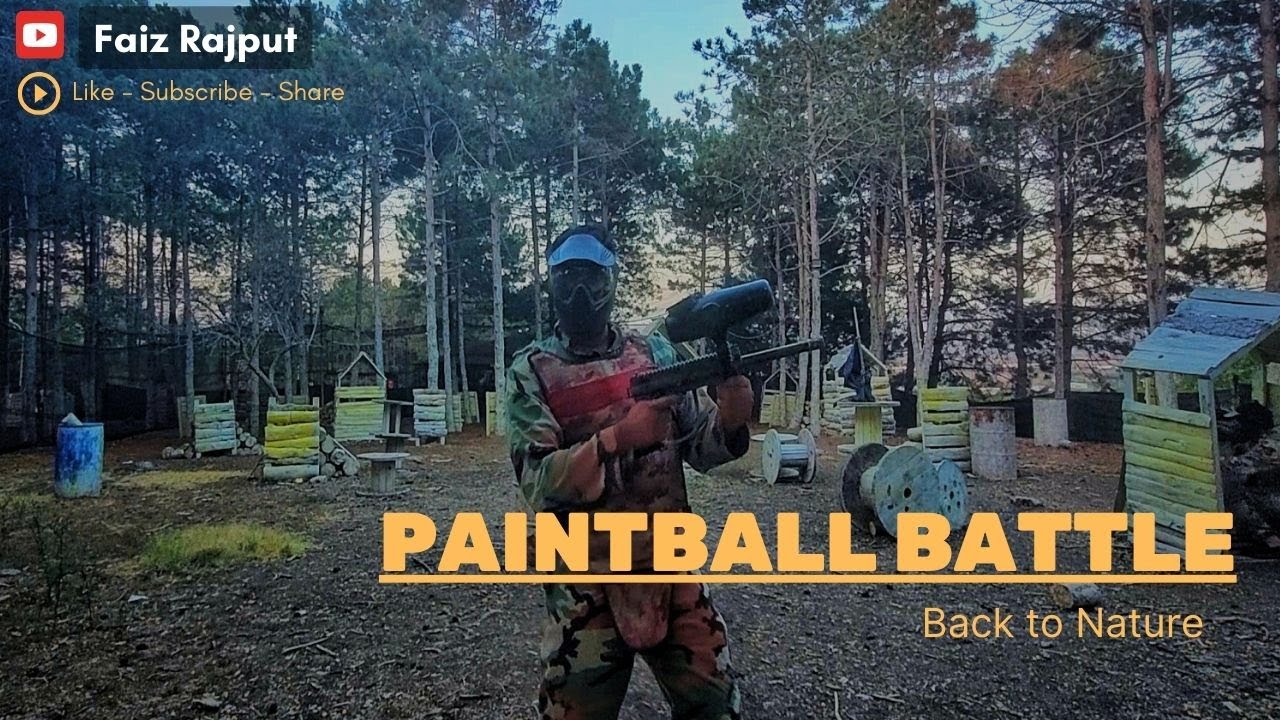 Intense Paintball Match | By Faiz Rajput - YouTube