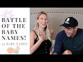 20 BABY NAMES WE LOVE BUT WON'T BE USING | Battle of the Baby Names | Taylor Lindsay