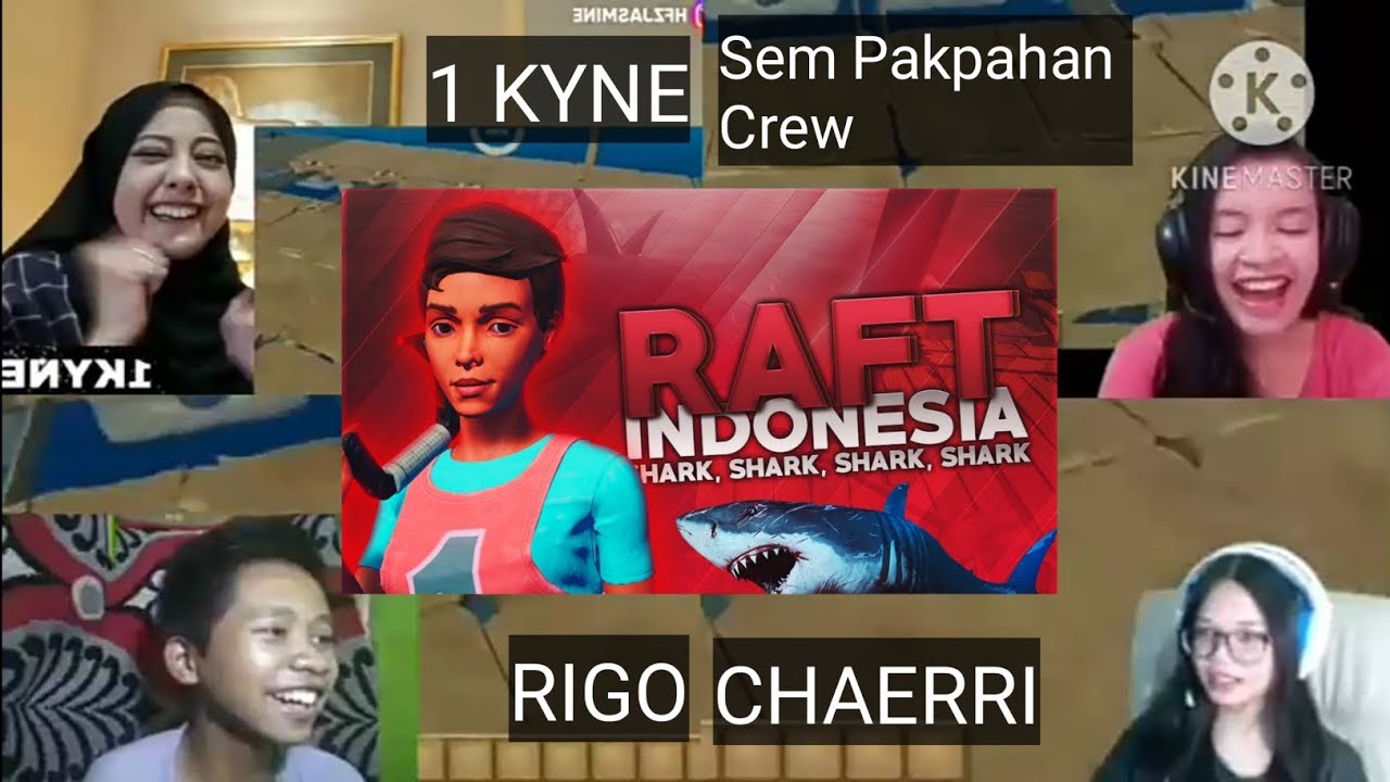 Reaction Mashup Milyhya Raft Indonesia - Gabut Di Laut