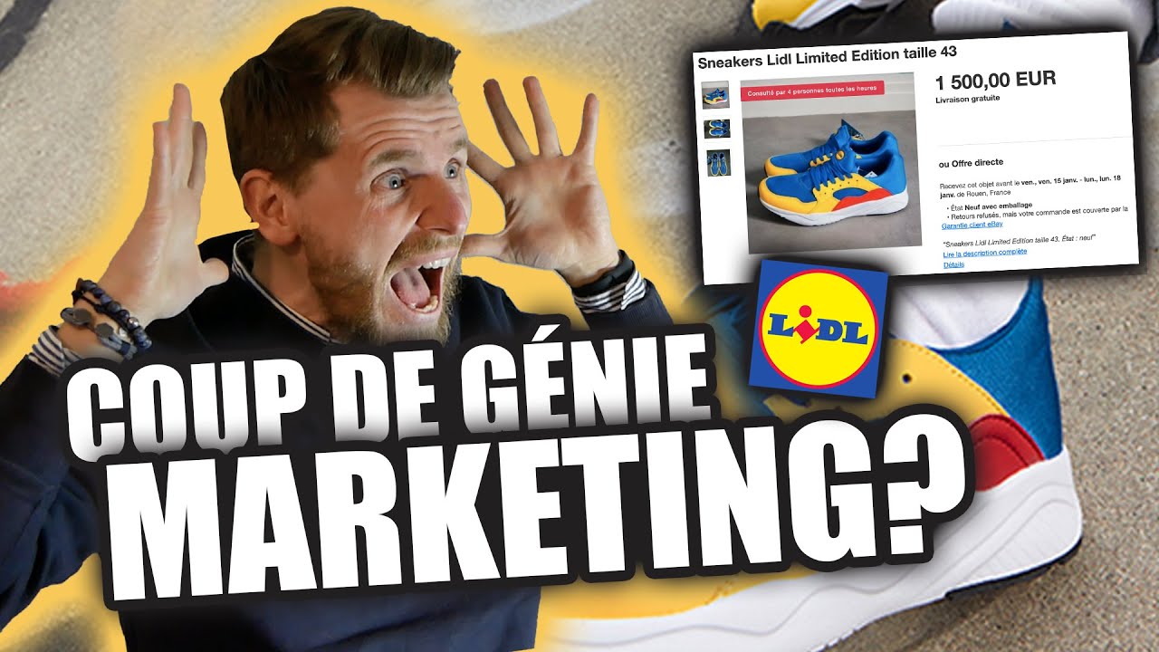 Sneakers Lidl : 4 Techniques Marketing pour un Buzz d’Anthologie