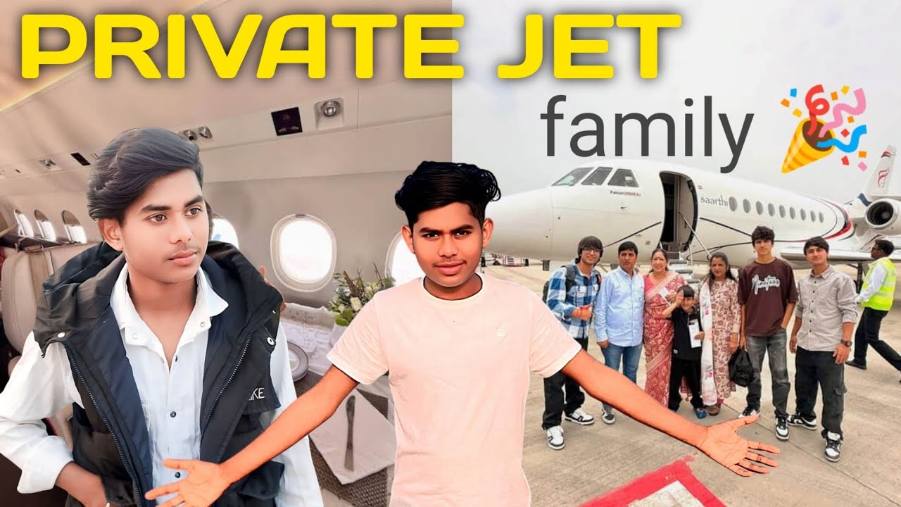  My Family  Private Jet 😍 35 Million Celebration 🎉 