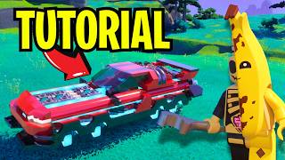 How to build a HOVER CAR in LEGO Fortnite Odyssey!