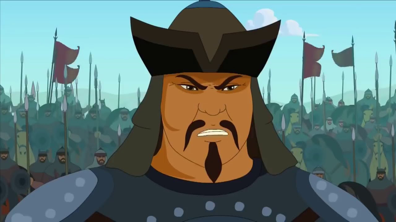 ''Бәйдібек би Батыр' Қазақша жаңа #Мультфильм