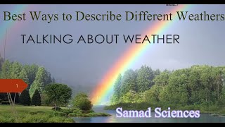 Weather description | How to talk about WEATHER | 12 Ways To Describe Hot Weather in English