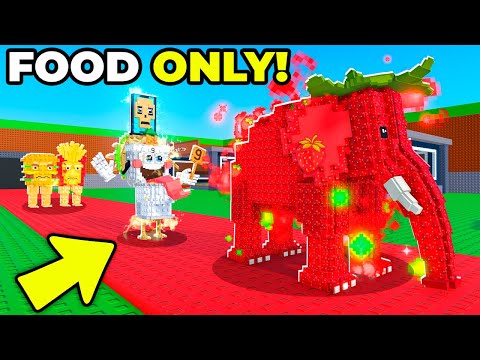 $0 To $100 Trillion Using Only FOOD Brainrots!!