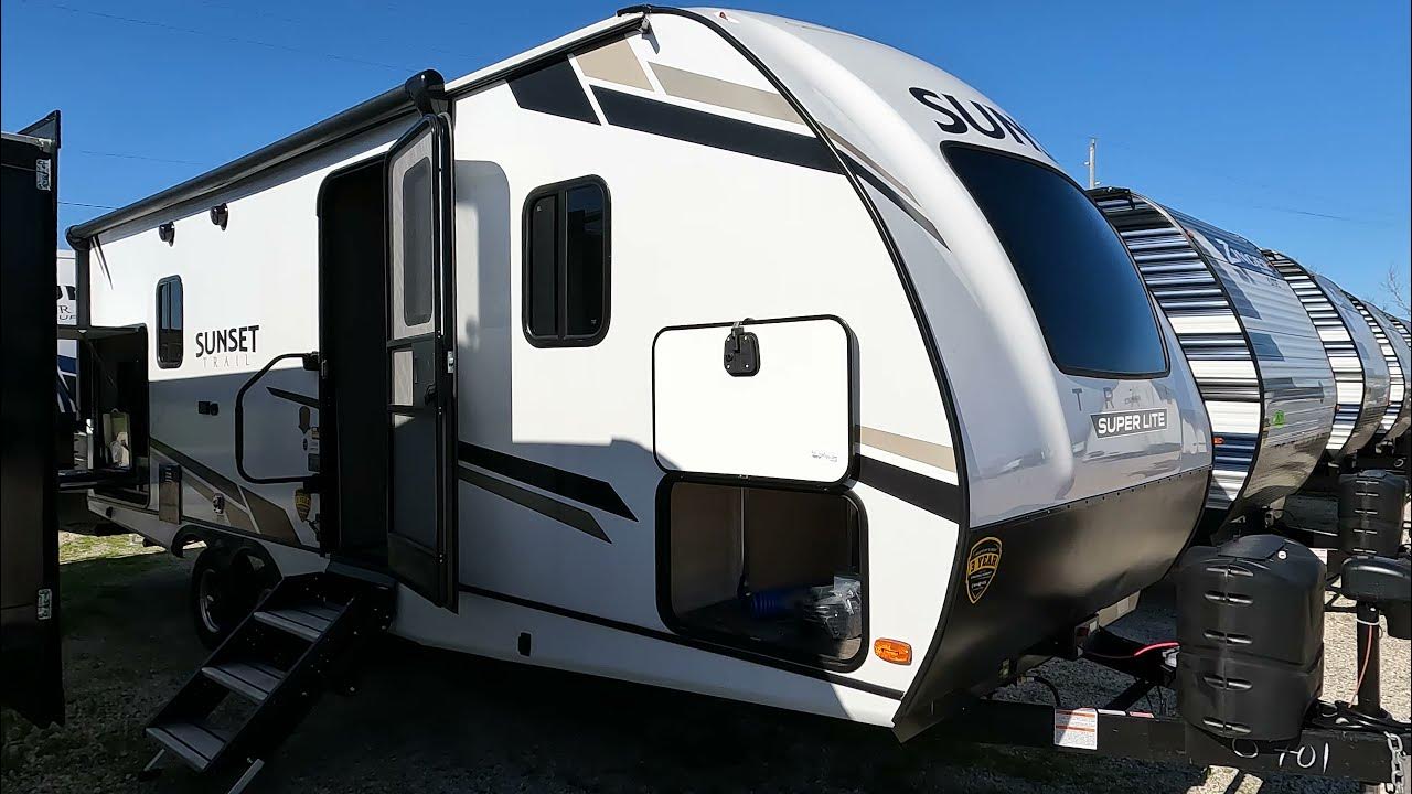 2022 Crossroads Sunset Trail 222RB Travel Trailer YouTube