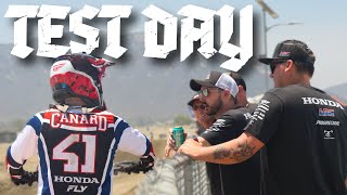 Factory HRC 450 Test with Trey Canard