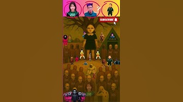 Find odd squid game pt21 | Player 456? | thanos? #김프로 #유백합 #thanos #ytshorts