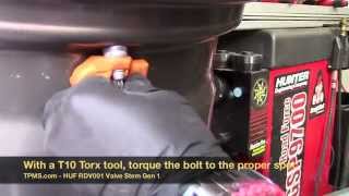 TPMS.com - HUF RDV001 Generation 1 Valve Stem Install