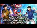 LIVE! GACHA MAIN ACCOUNT 45th ANNIVESARY! HYUGA MISAKI GENZO NATUREZA. CAPTAIN TSUBASA DREAM TEAm