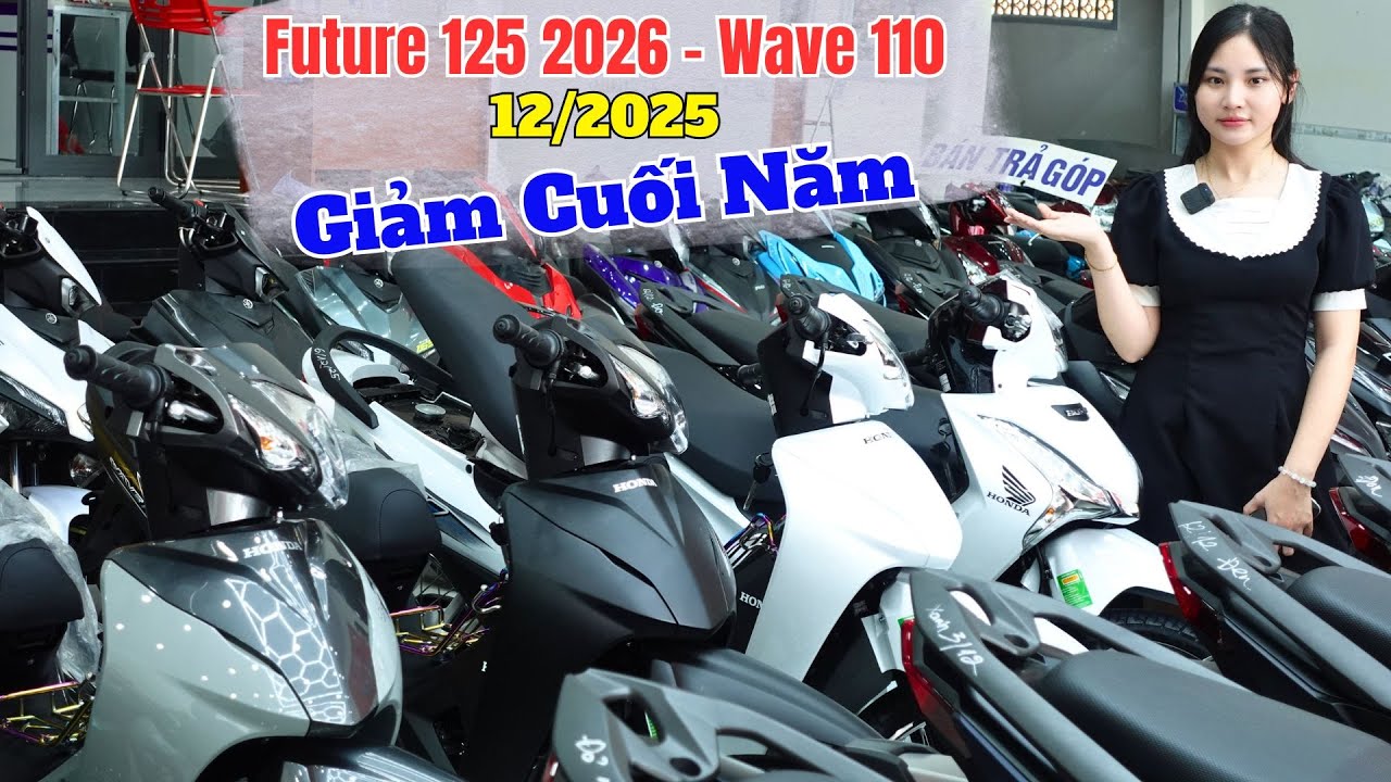 Giá Xe Số Honda Future 125 2026 , Wave 110 Cuối 12/2025 Giảm Quá Rẻ