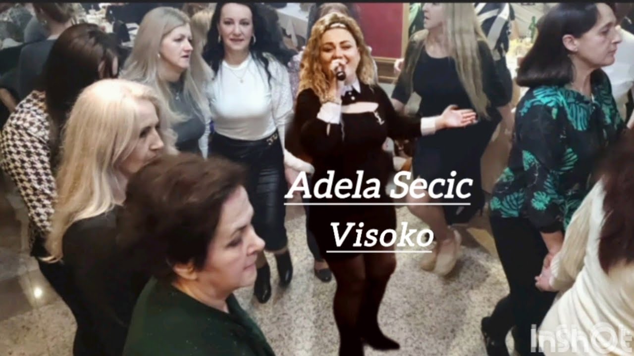 Adela Šecic zabavno vece Hotel Dzale Visoko ( prvi dio )