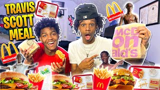 TRYING NEW TRAVIS SCOTT BURGER FROM MCDONALDS 🍔🍟 | PappiiQ