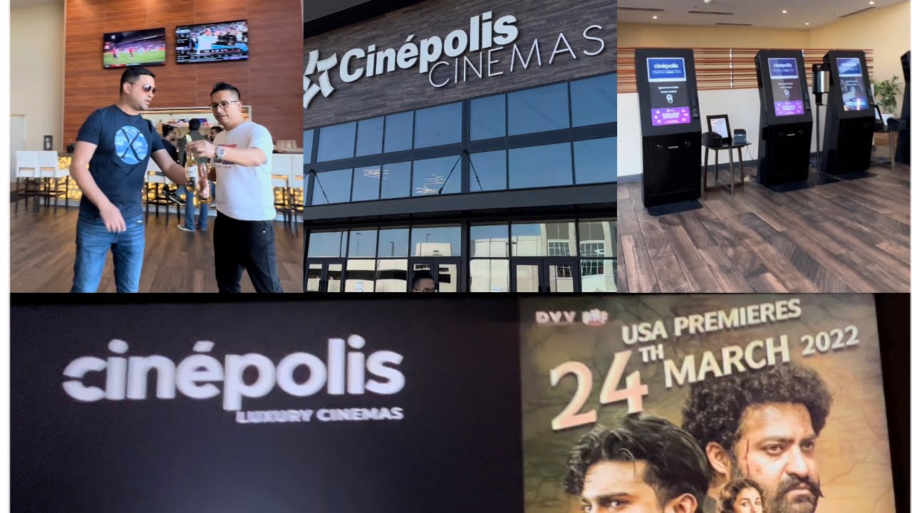 Cinépolis Luxury Cinemas || RRR Movie || Dine-In Movie Theater in Dallas