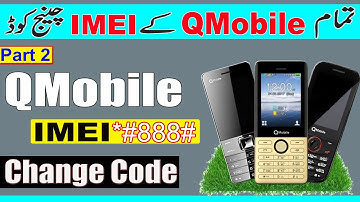 All qmobile keypad imei change code | How to change imei number of qmobile keypad