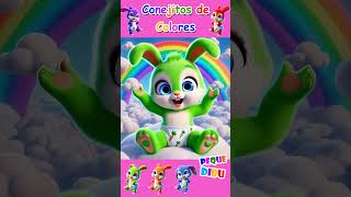 Conejitos Bebés de Colores 🐰🌈 Canción para Niños 🎵