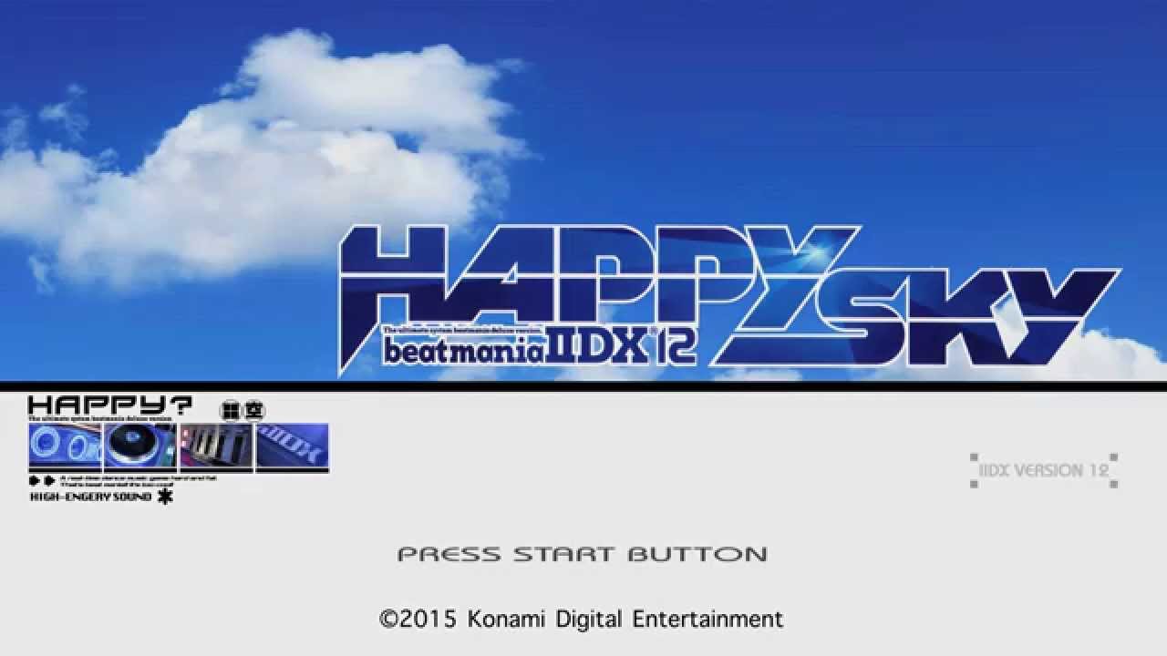 Carte D'entrée Beatmania IIDX 12 Happy Sky - Pour PS2, Originale Konami Japon