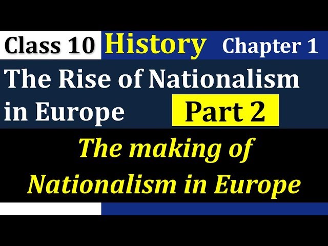 The Rise of Nationalism in Europe Class 10 Notes CBSE History Chapter 1,  Download Free PDF