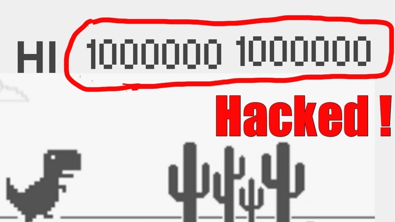 How to Hack Dinosaur Game in Google Chrome - The Unfolder