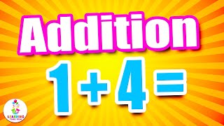 Add Numbers By 4 Addition For Kids With Learning Time Fun