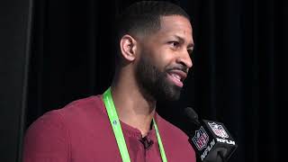 Cleveland Browns GM Andrew Berry speaks at 2022 NFL Combine