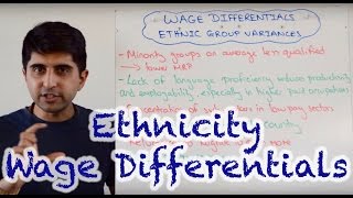 Wage Differentials - Why Do Certain Ethnic Groups Earn More Than Others?