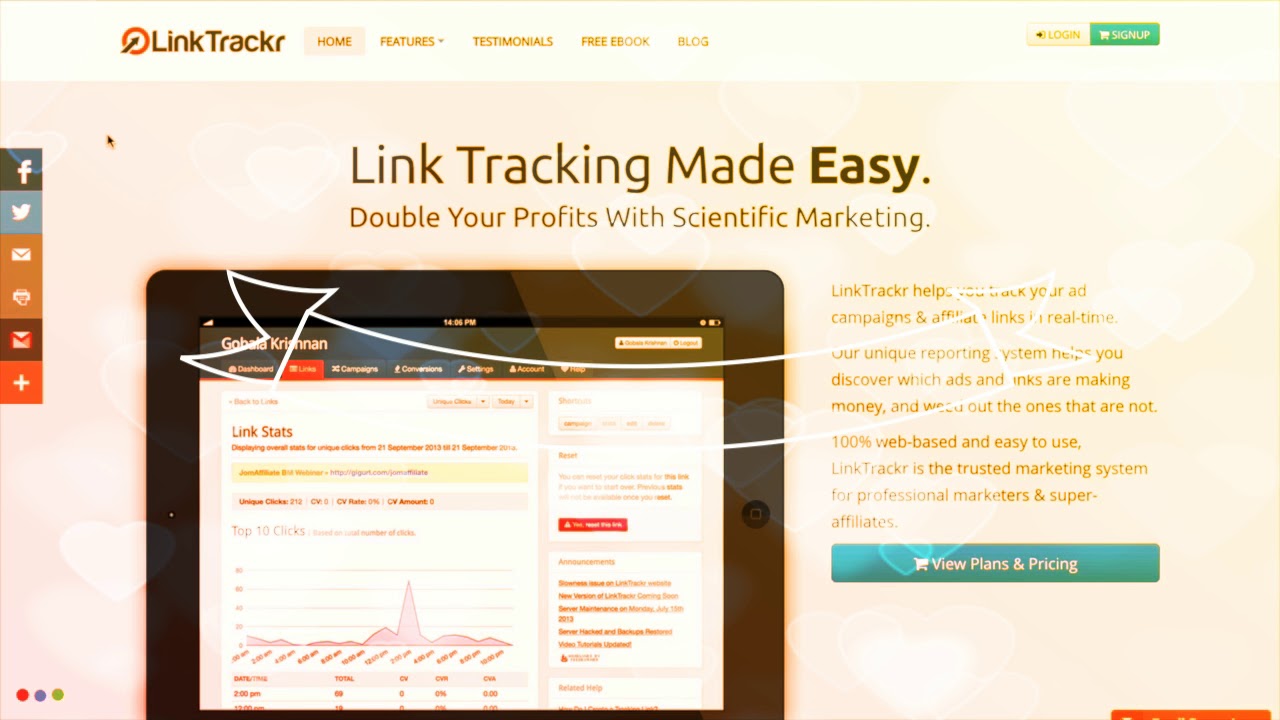 39 Niche Profits LinkTrackr