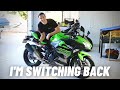 Why I'm Switching back to the STOCK Ninja 400 Exhaust