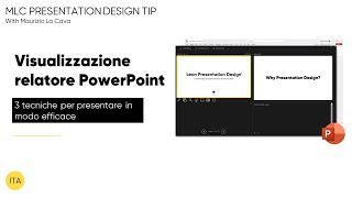 Visualizzazione relatore di PowerPoint: tutorial completo
