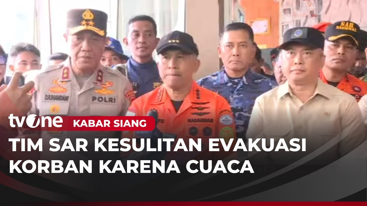 Evakuasi Korban Pesawat Jatuh Terkendala Cuaca dan Medan Yang Sulit | Kabar Siang