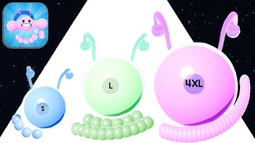 Split Runner 3D - Level Up Balls Jelly Run (Max Level, Asmr Gameplay)