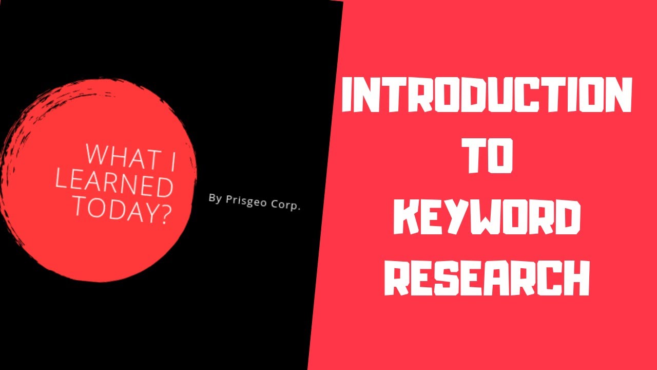 Introduction To KEYWORD RESEARCH | App Store Optimization ...