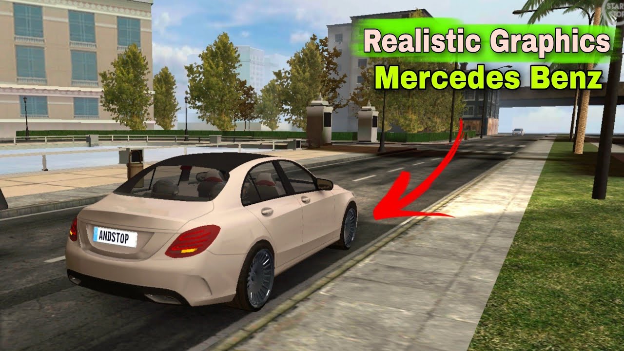 Driving School Sim 2022 Mercedes Benz Driving Realistic Graphics Gameplay