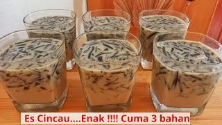 ES CINCAU...CREAMY BANGET, CUMA 3 BAHAN !!! IDE JUALAN, MODAL DIKIT CUAN BANYAK